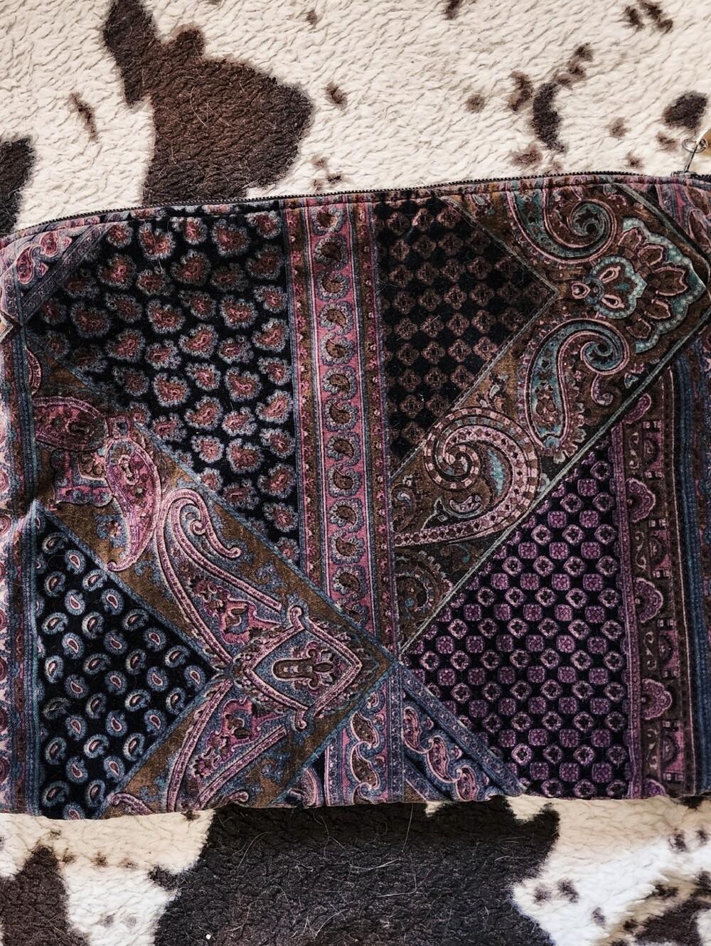 WOMEN'S 80'S COSMETIC BAG/POUCH - MULTI